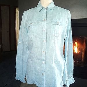Saks Fifth Avenue Long sleeve button down shirt